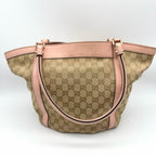 Gucci Canvas Pink Satchel