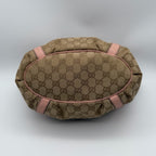 Gucci Canvas Pink Satchel