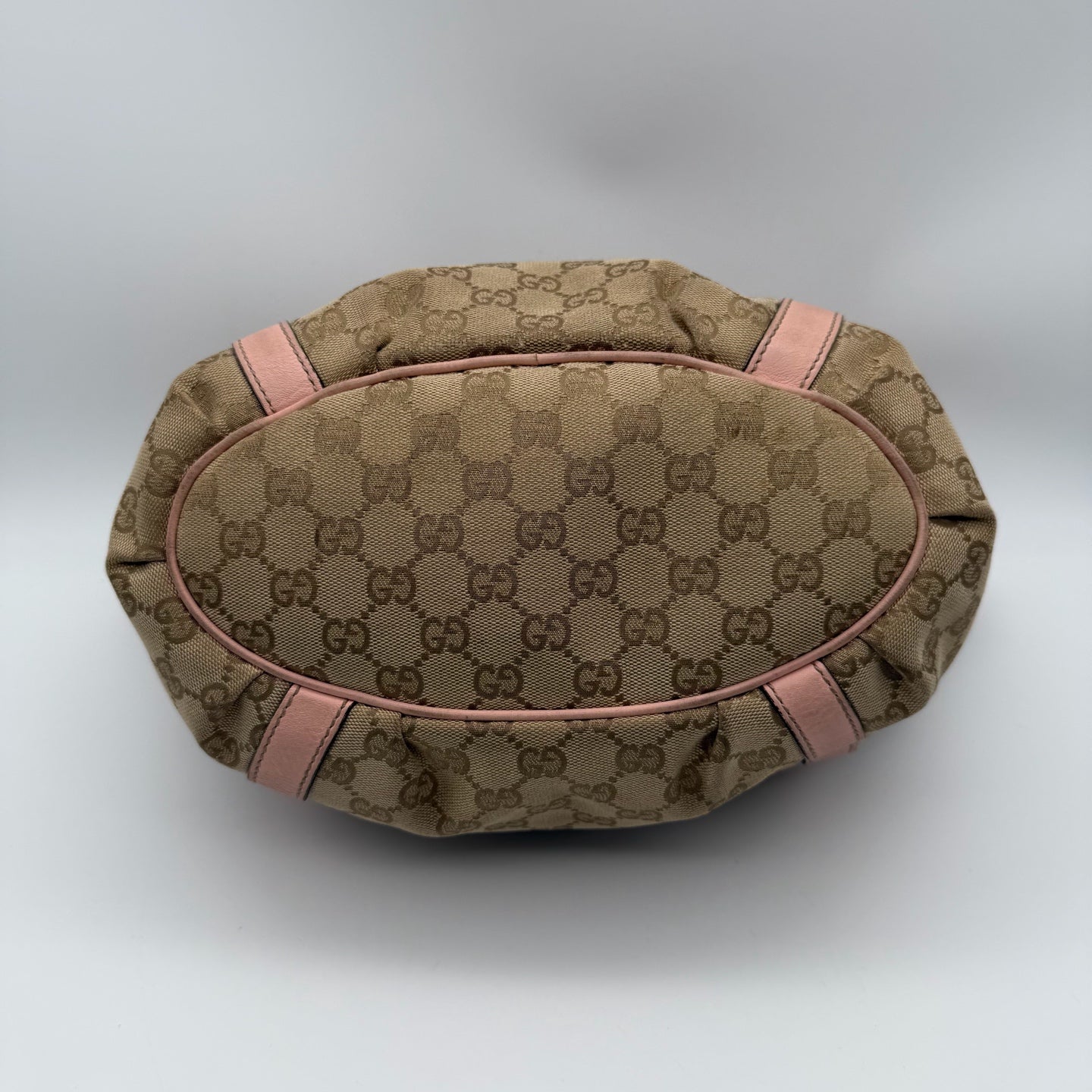 Gucci Canvas Pink Satchel
