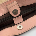 Gucci Canvas Pink Satchel