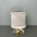 Delvaux Pink Bucket & Drawstring Bag