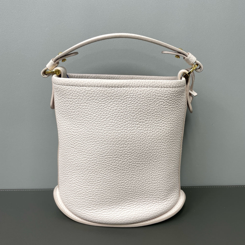 Delvaux Pink Bucket & Drawstring Bag