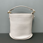 Delvaux Pink Bucket & Drawstring Bag