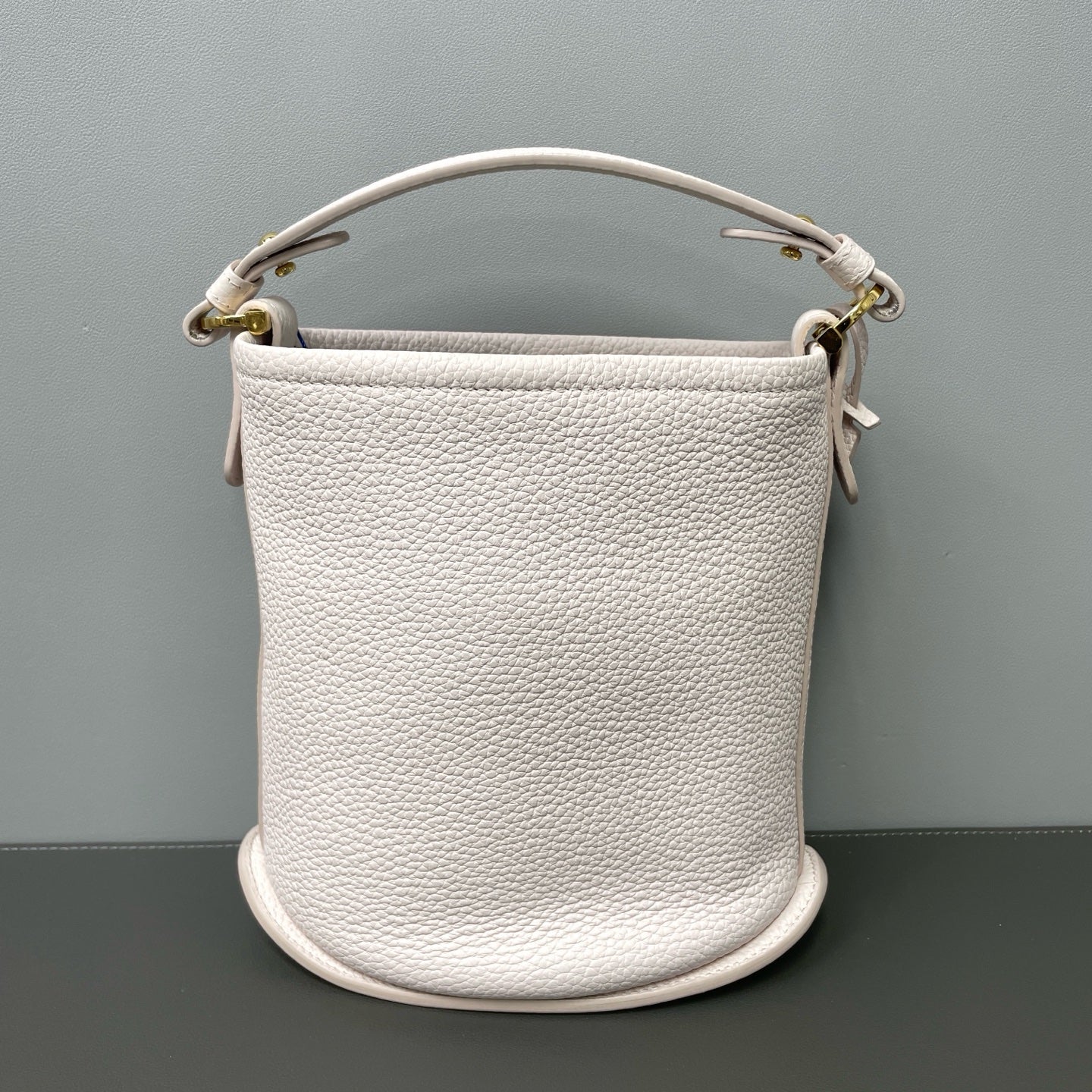 Delvaux Pink Bucket & Drawstring Bag