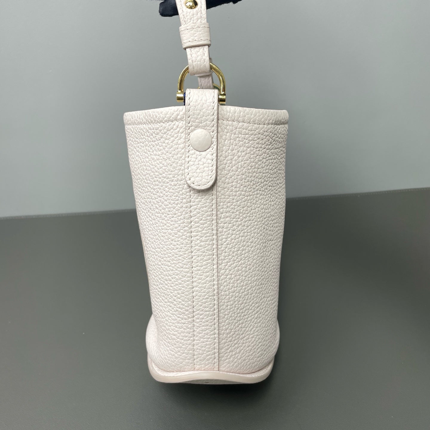 Delvaux Pink Bucket & Drawstring Bag