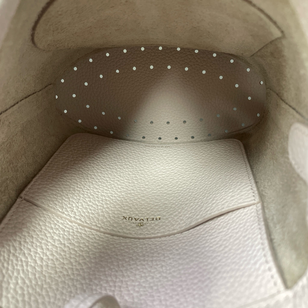 Delvaux Pink Bucket & Drawstring Bag