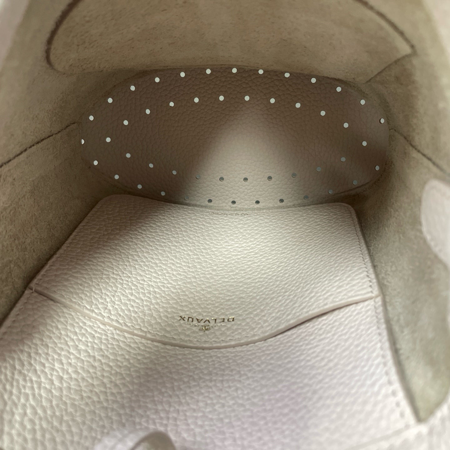 Delvaux Pink Bucket & Drawstring Bag