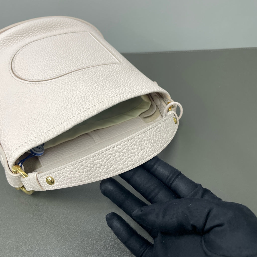 Delvaux Pink Bucket & Drawstring Bag