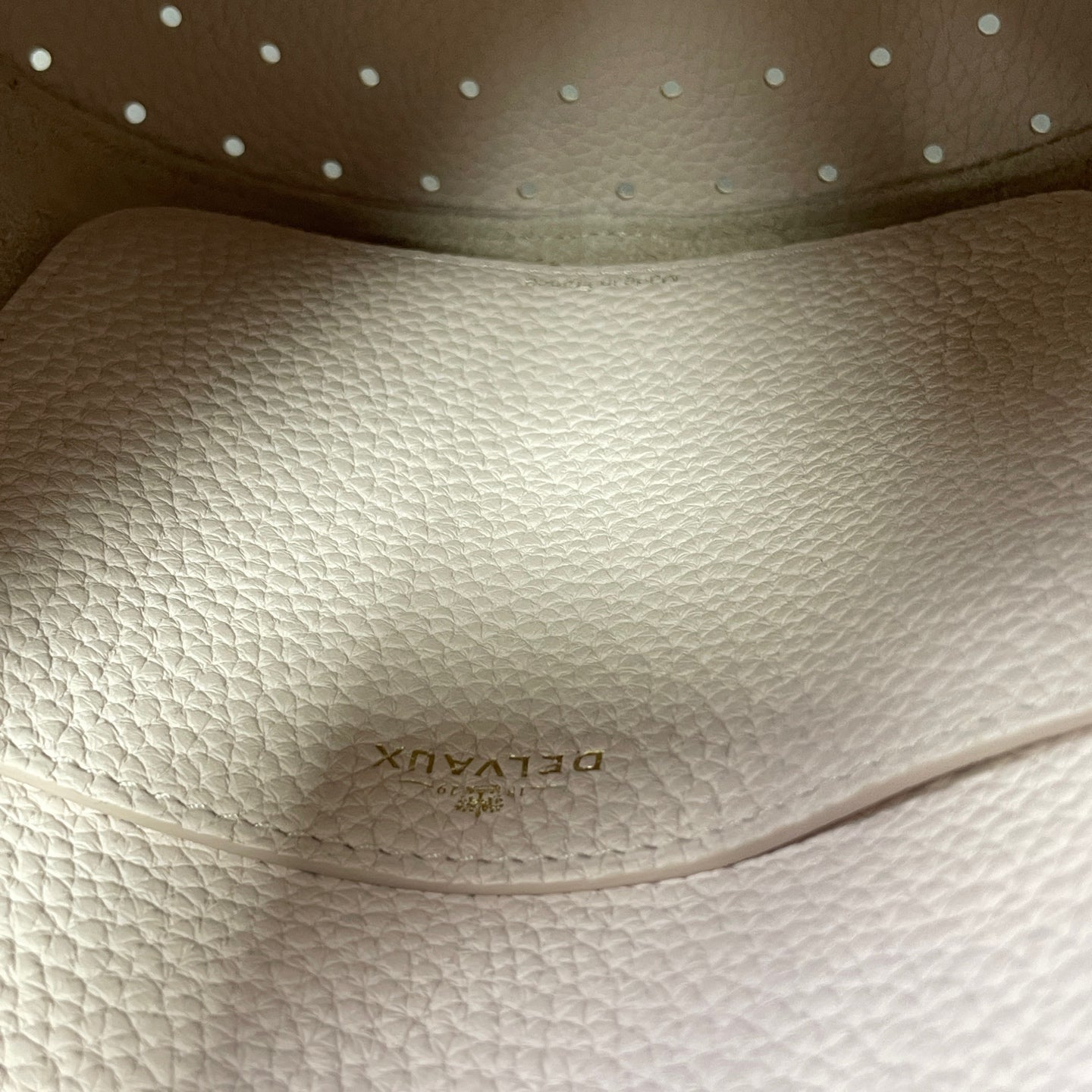Delvaux Pink Bucket & Drawstring Bag