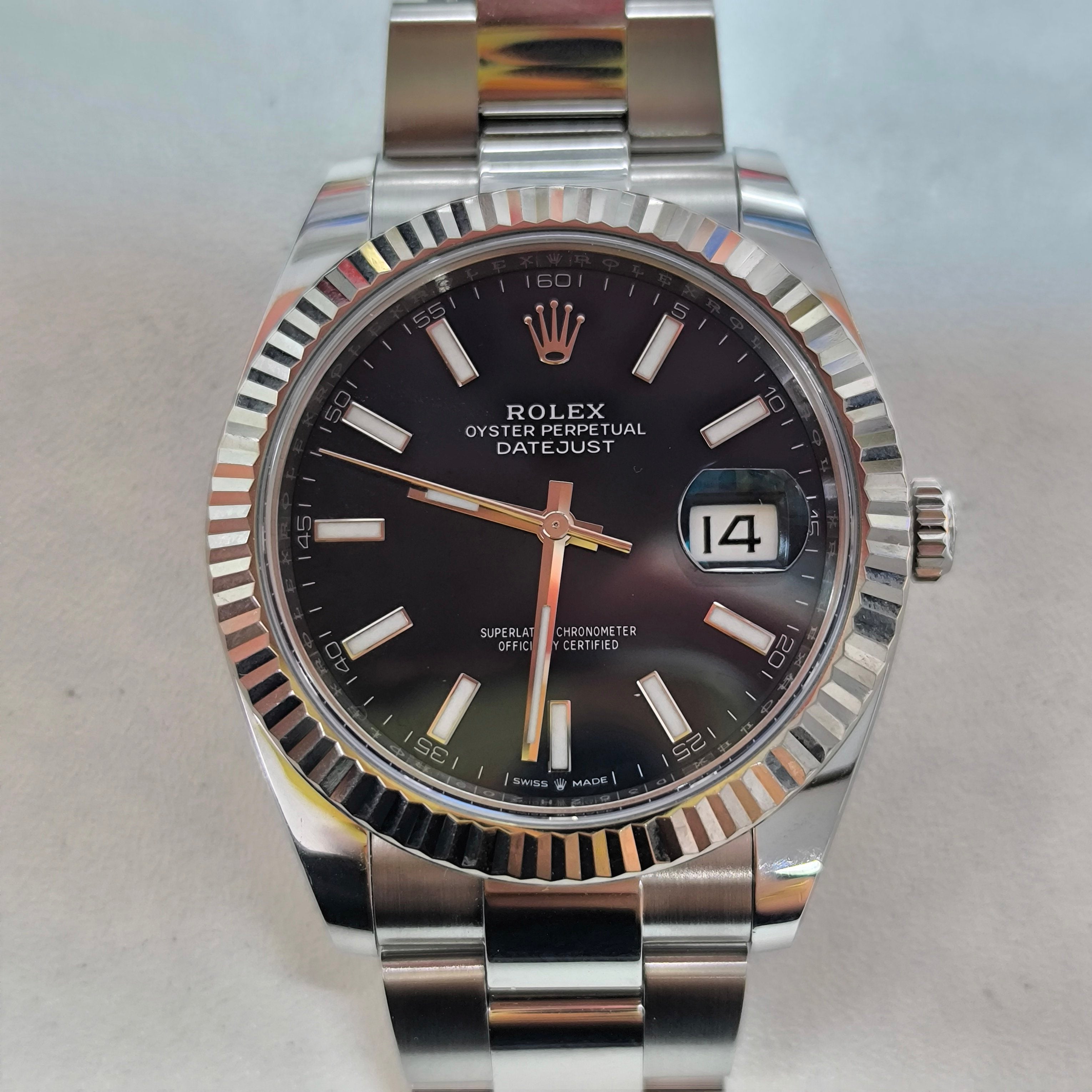 Rolex Log-based 41 millimeters m126334-0001