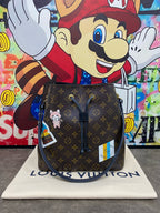 Louis Vuitton Canvas Black Bucket & Drawstring Bag