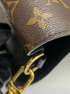 Louis Vuitton Canvas Black Bucket & Drawstring Bag