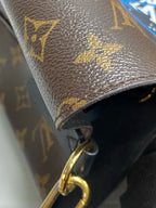 Louis Vuitton Canvas Black Bucket & Drawstring Bag