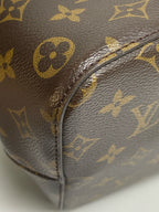Louis Vuitton Canvas Black Bucket & Drawstring Bag