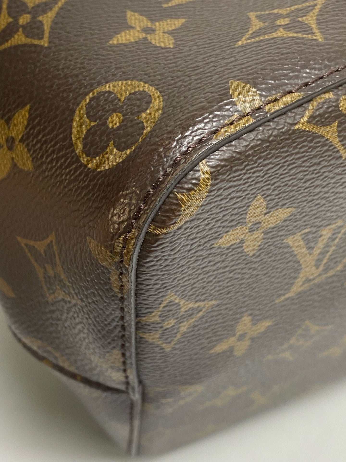 Louis Vuitton Canvas Black Bucket & Drawstring Bag