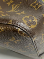 Louis Vuitton Canvas Black Bucket & Drawstring Bag