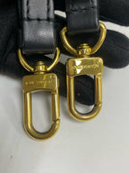 Louis Vuitton Canvas Black Bucket & Drawstring Bag