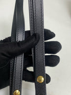 Louis Vuitton Canvas Black Bucket & Drawstring Bag