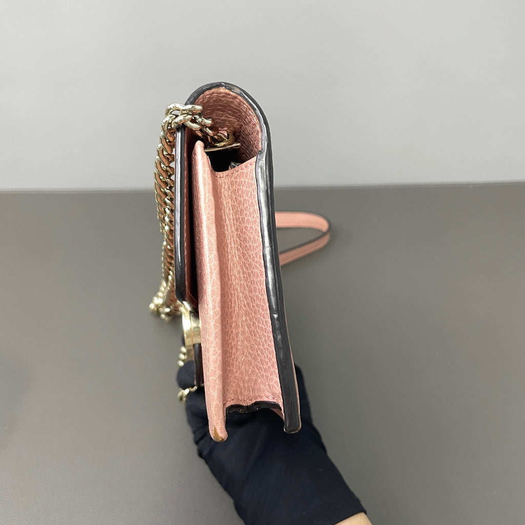 Gucci Metal Pink Shoulder Bag