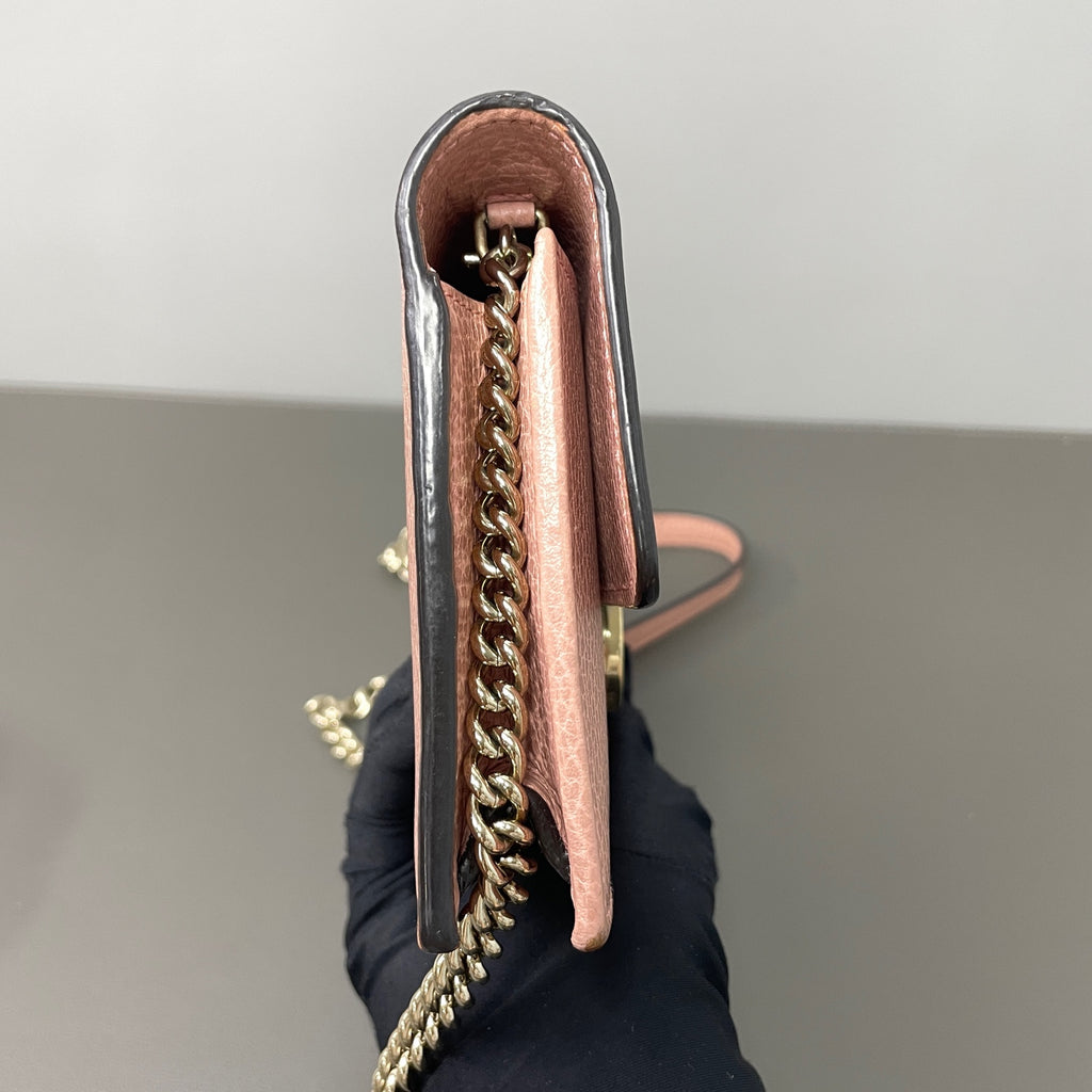 Gucci Metal Pink Shoulder Bag