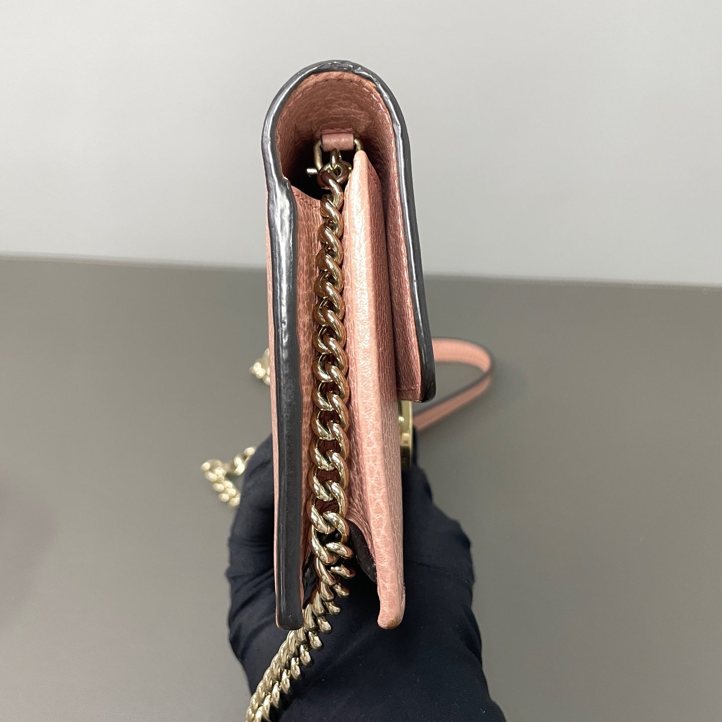 Gucci Metal Pink Shoulder Bag