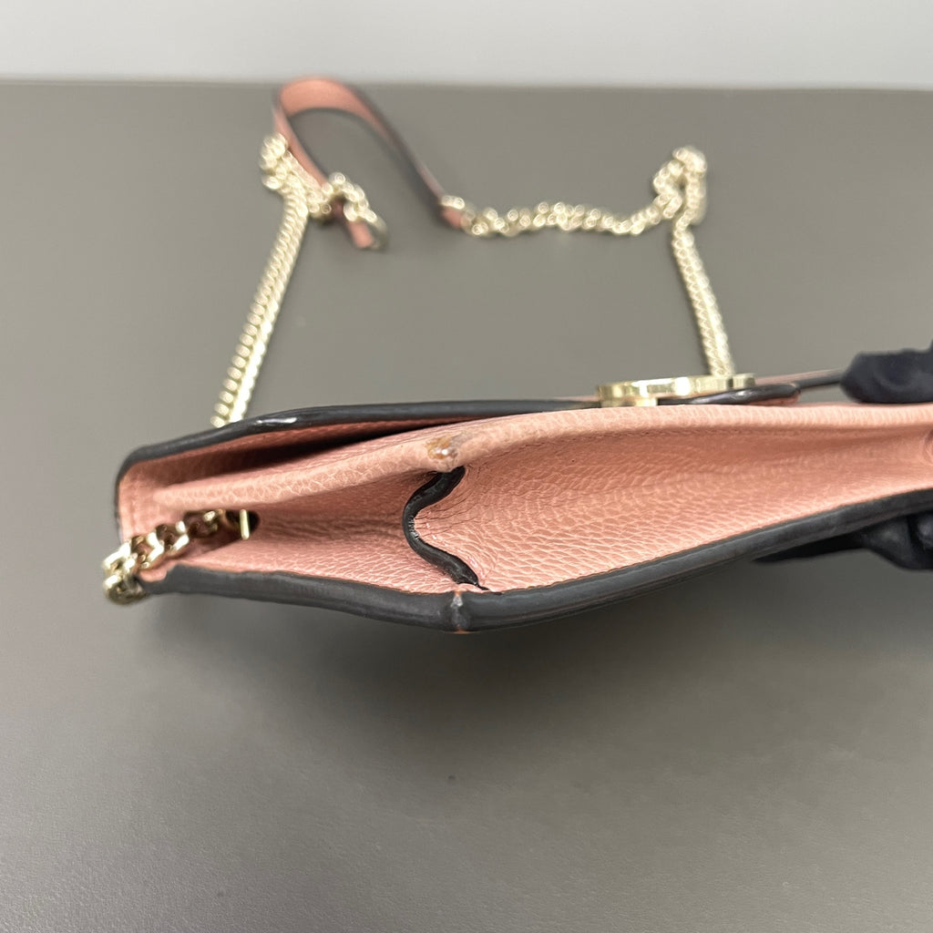 Gucci Metal Pink Shoulder Bag