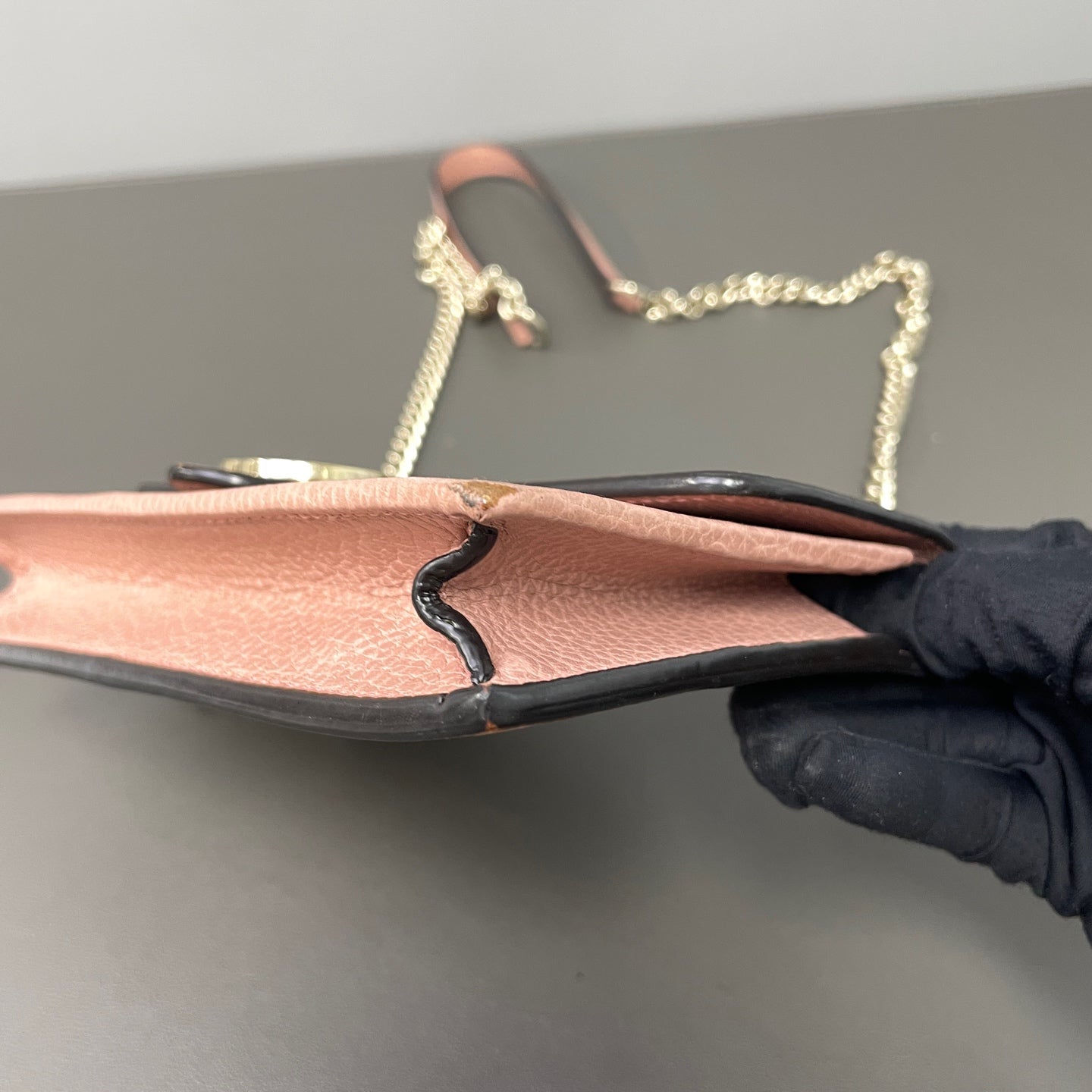 Gucci Metal Pink Shoulder Bag