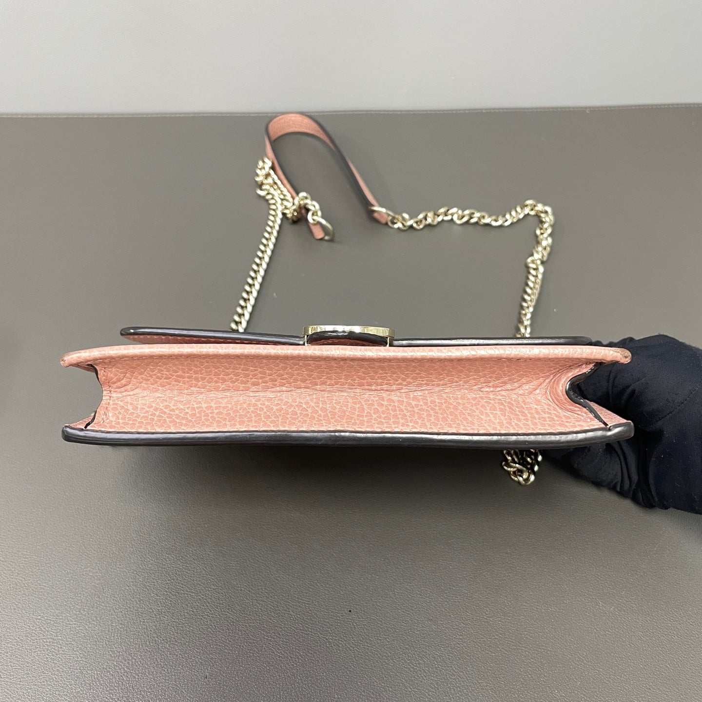 Gucci Metal Pink Shoulder Bag