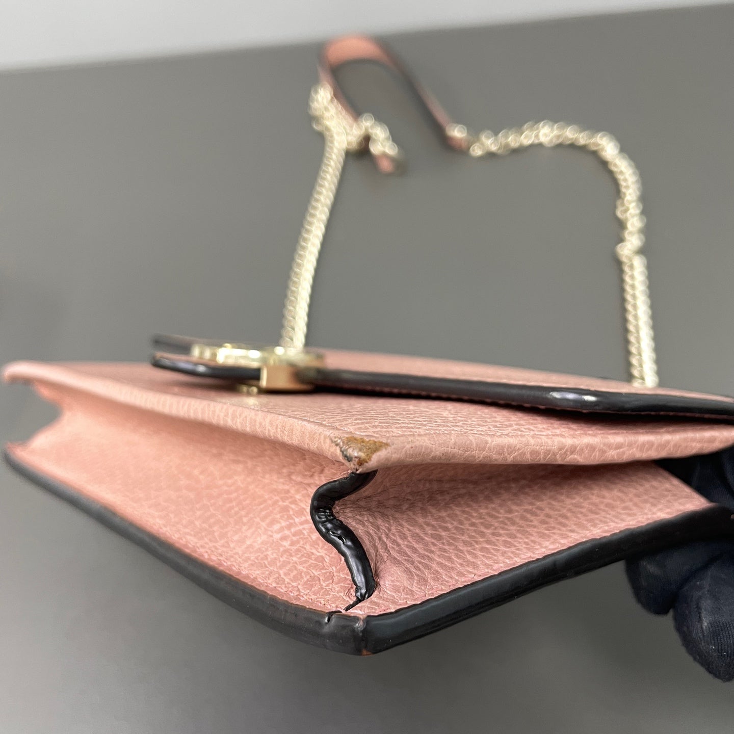 Gucci Metal Pink Shoulder Bag