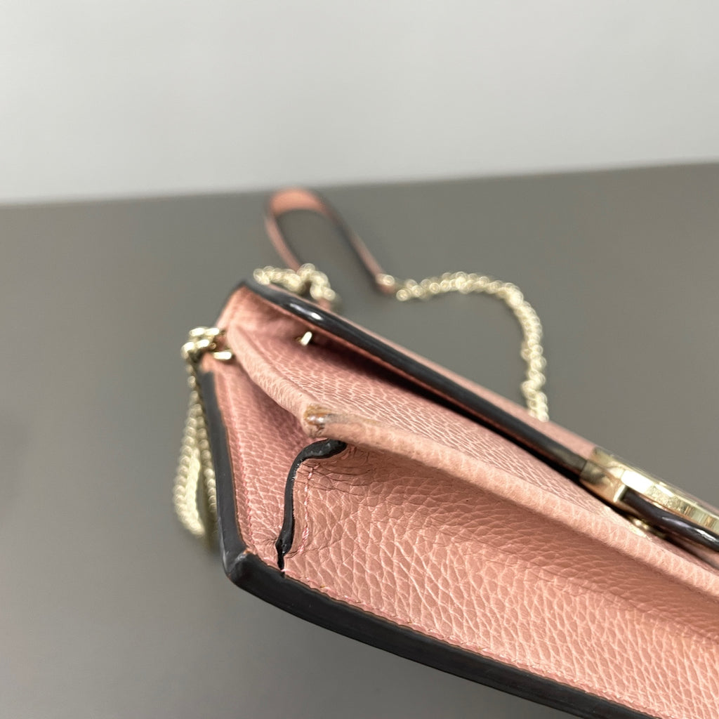 Gucci Metal Pink Shoulder Bag