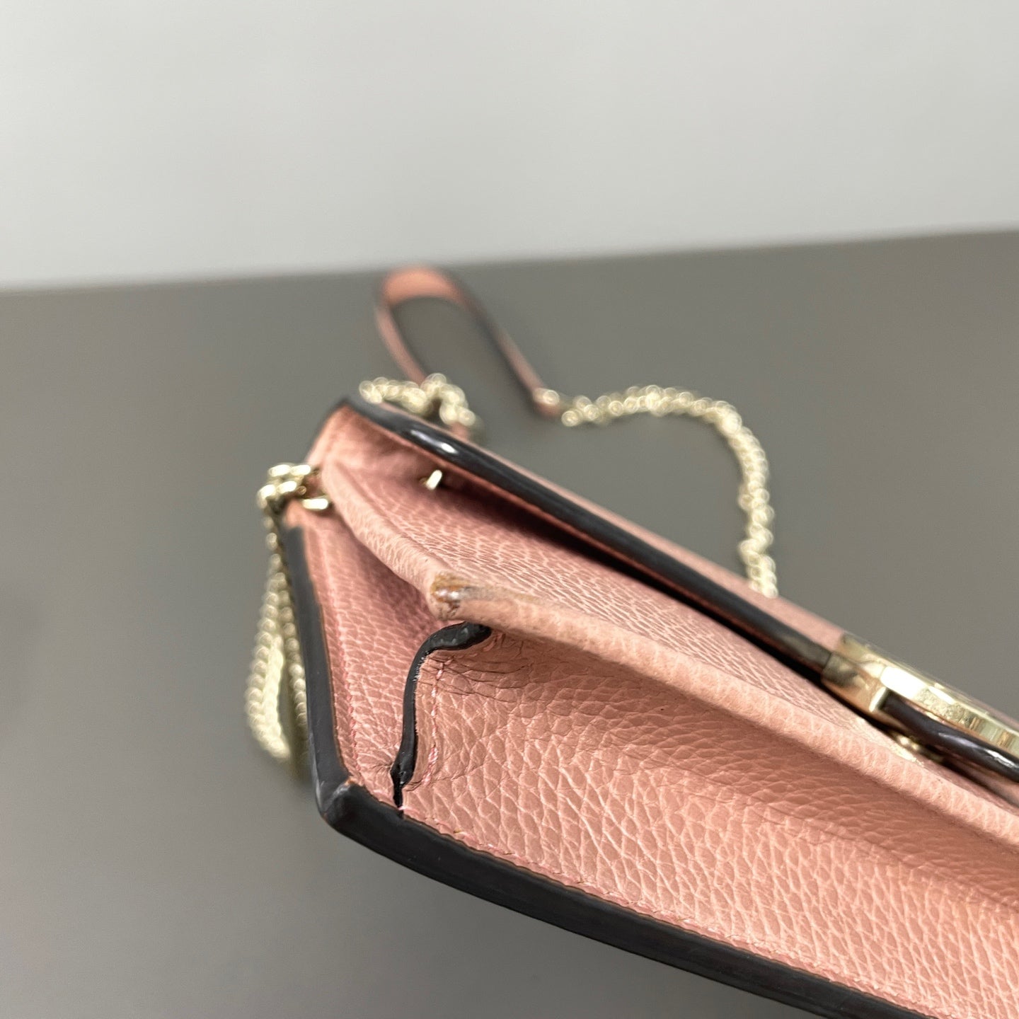 Gucci Metal Pink Shoulder Bag