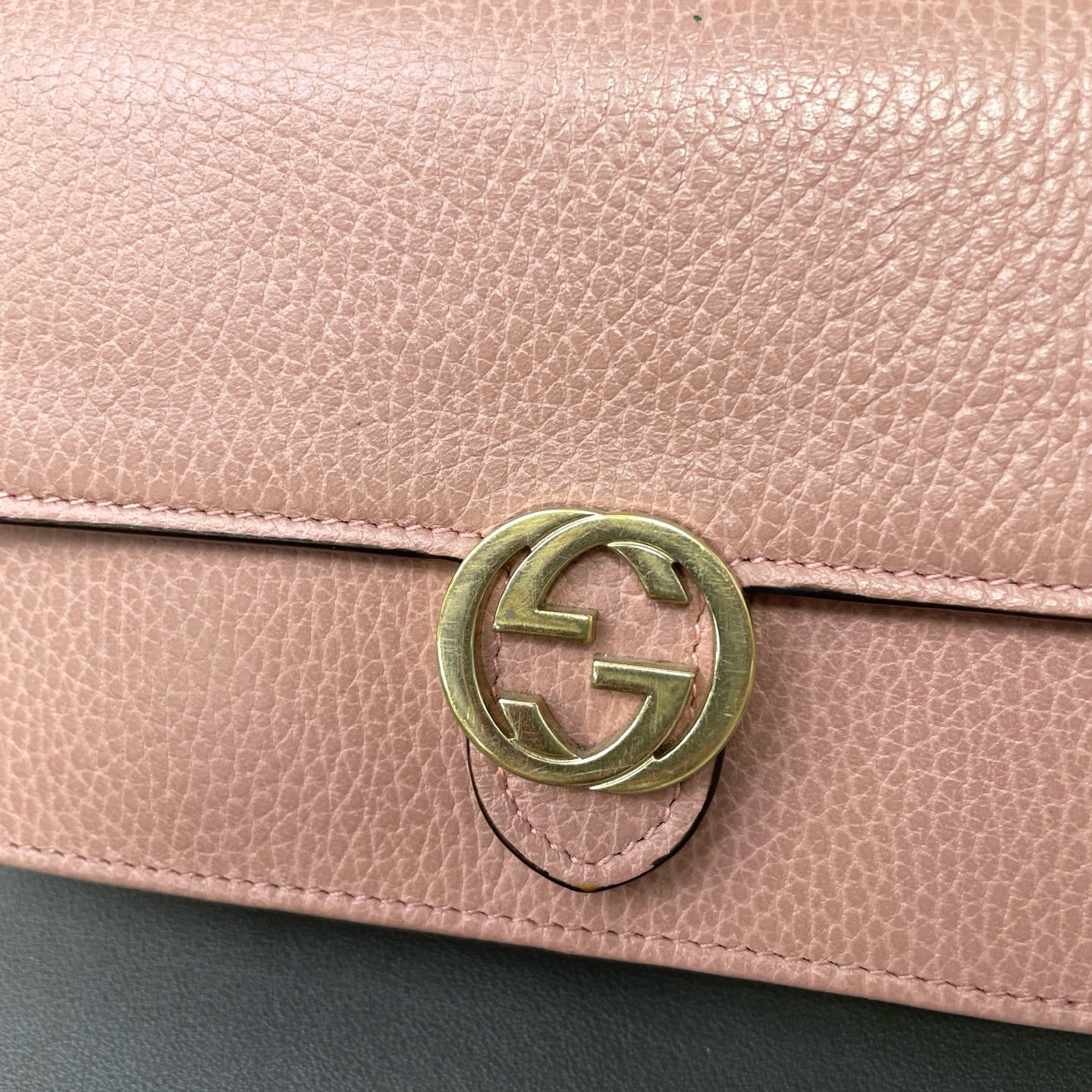 Gucci Metal Pink Shoulder Bag