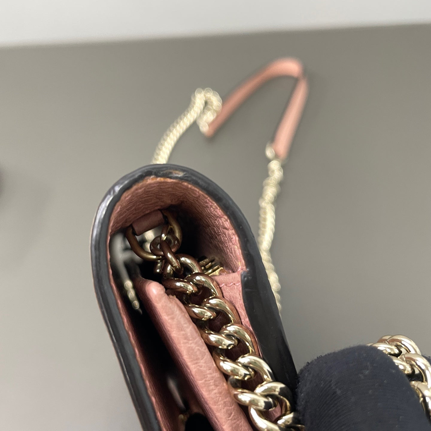 Gucci Metal Pink Shoulder Bag