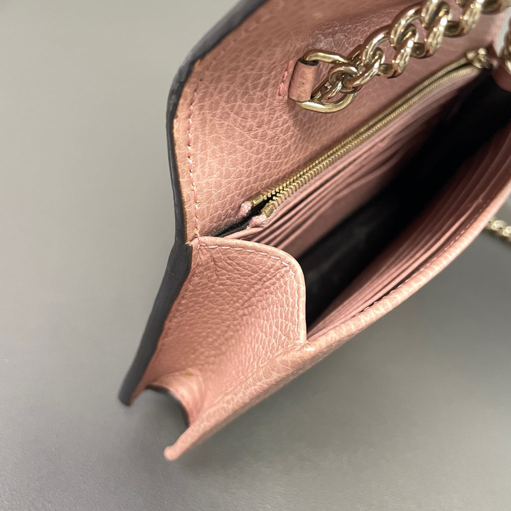 Gucci Metal Pink Shoulder Bag