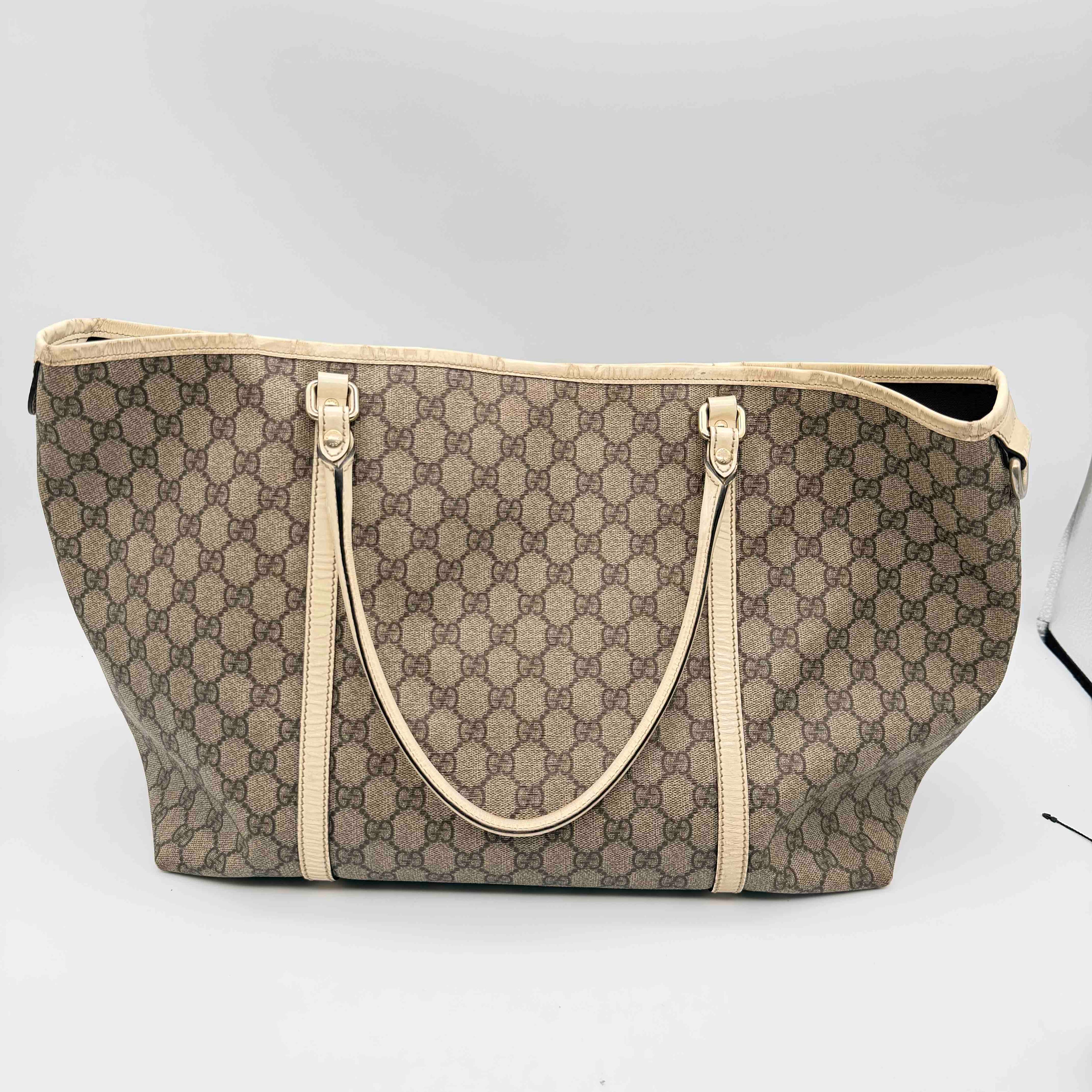 Gucci White Tote