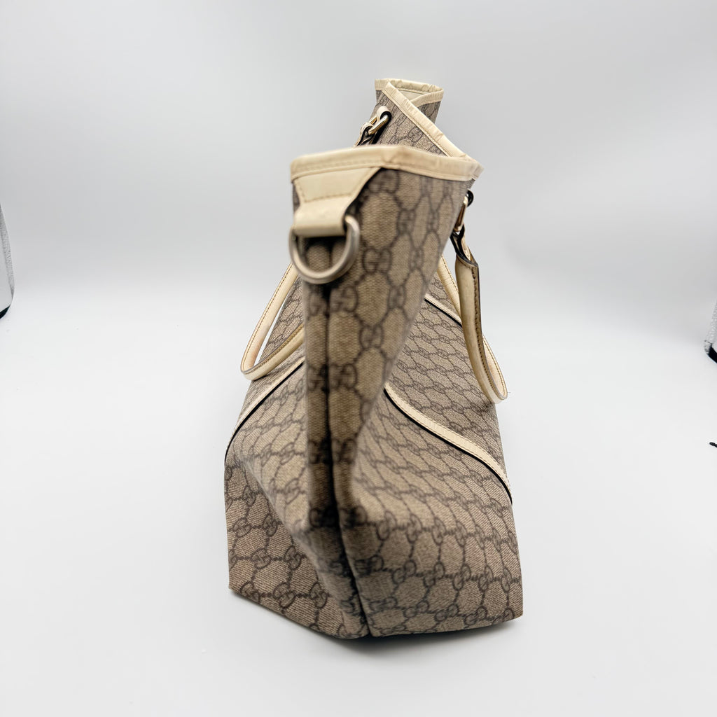 Gucci White Tote