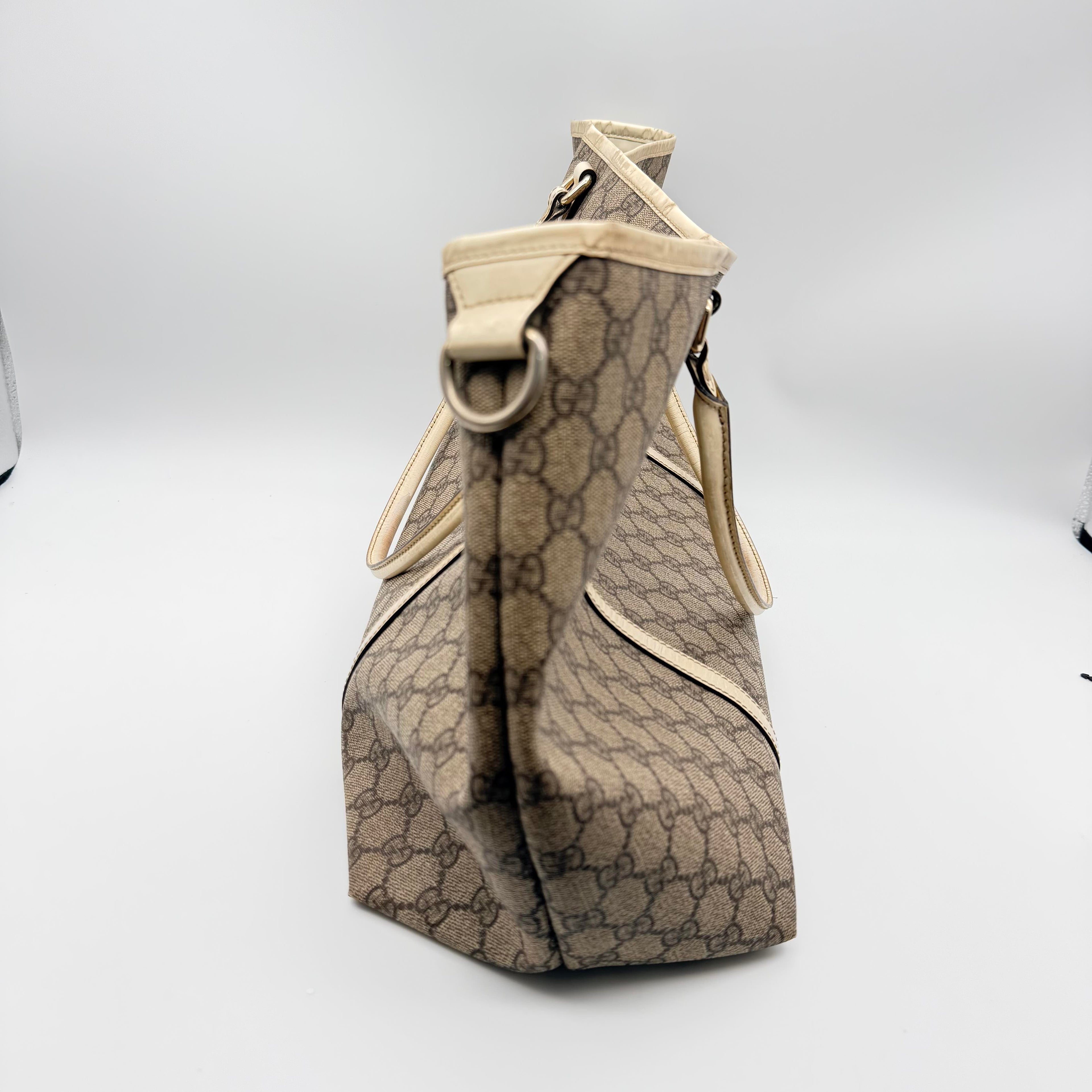 Gucci White Tote