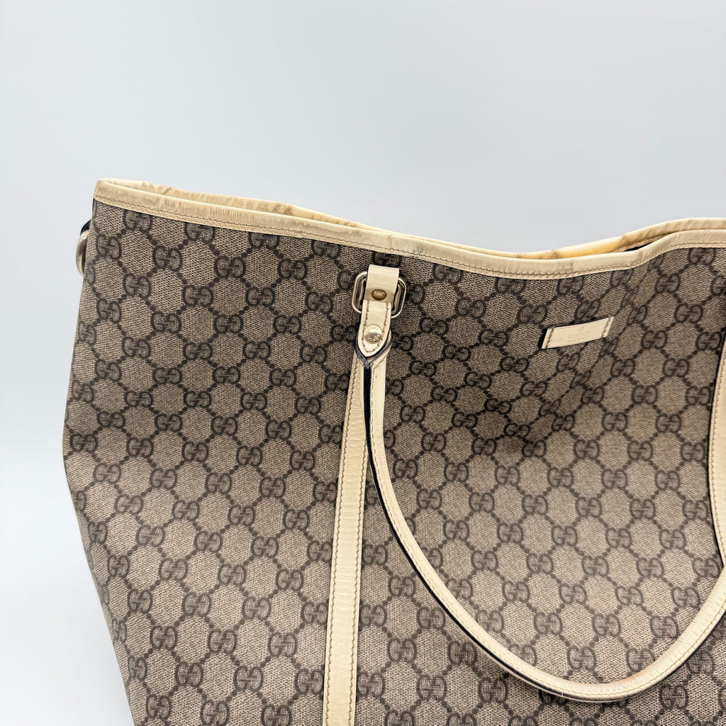 Gucci White Tote