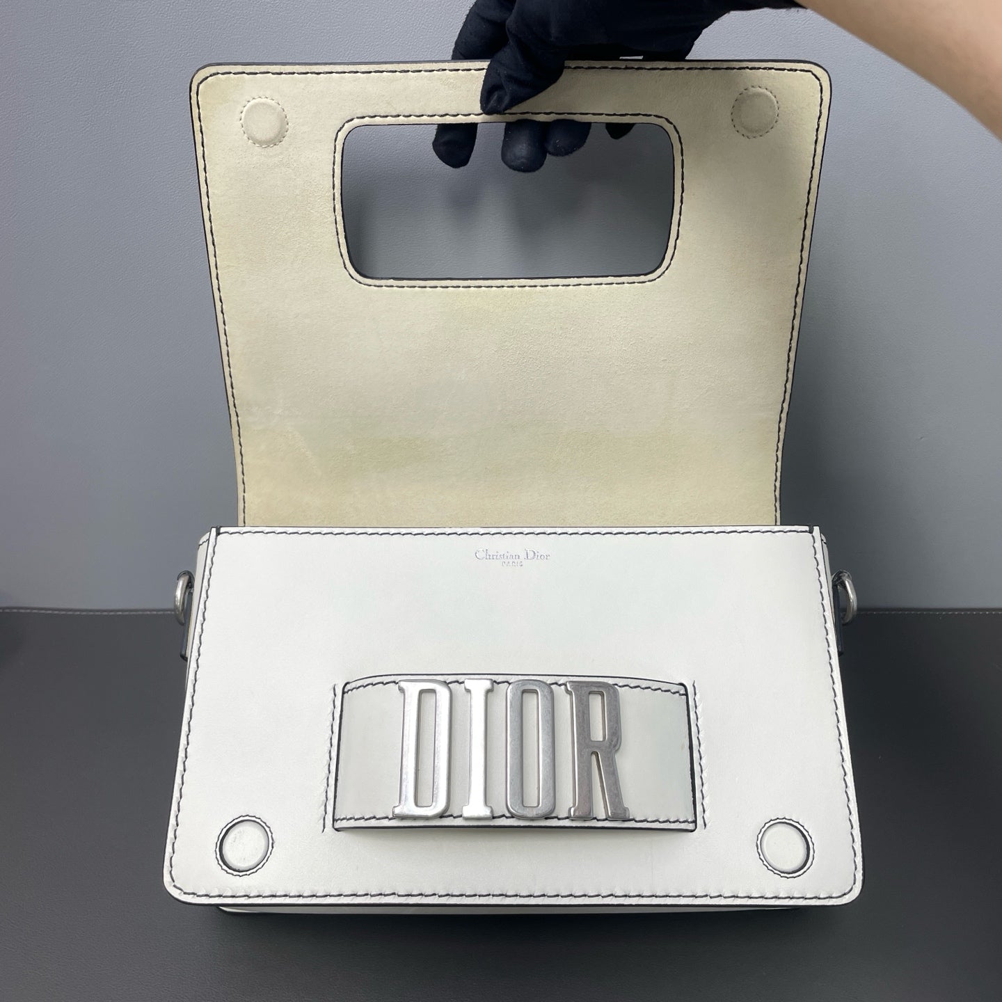 Dior White Crossbody