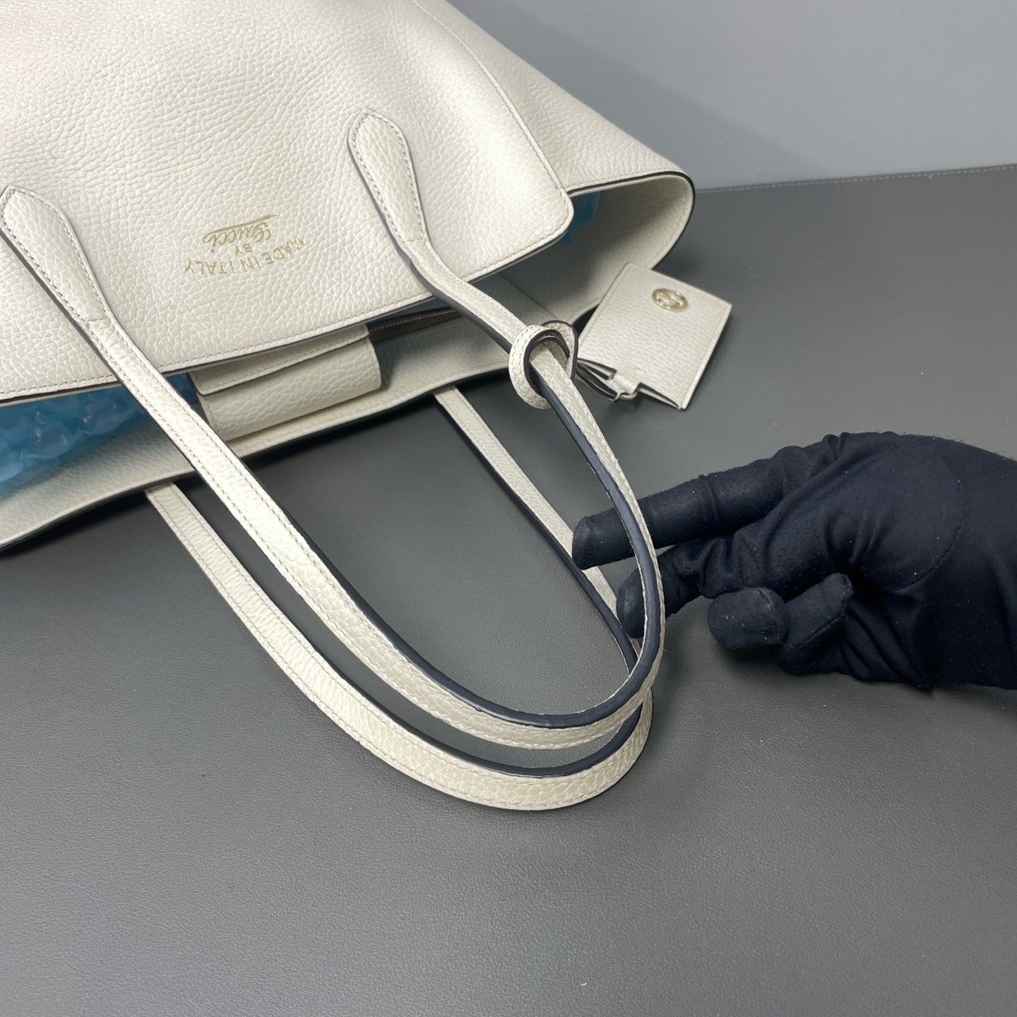Gucci White Tote