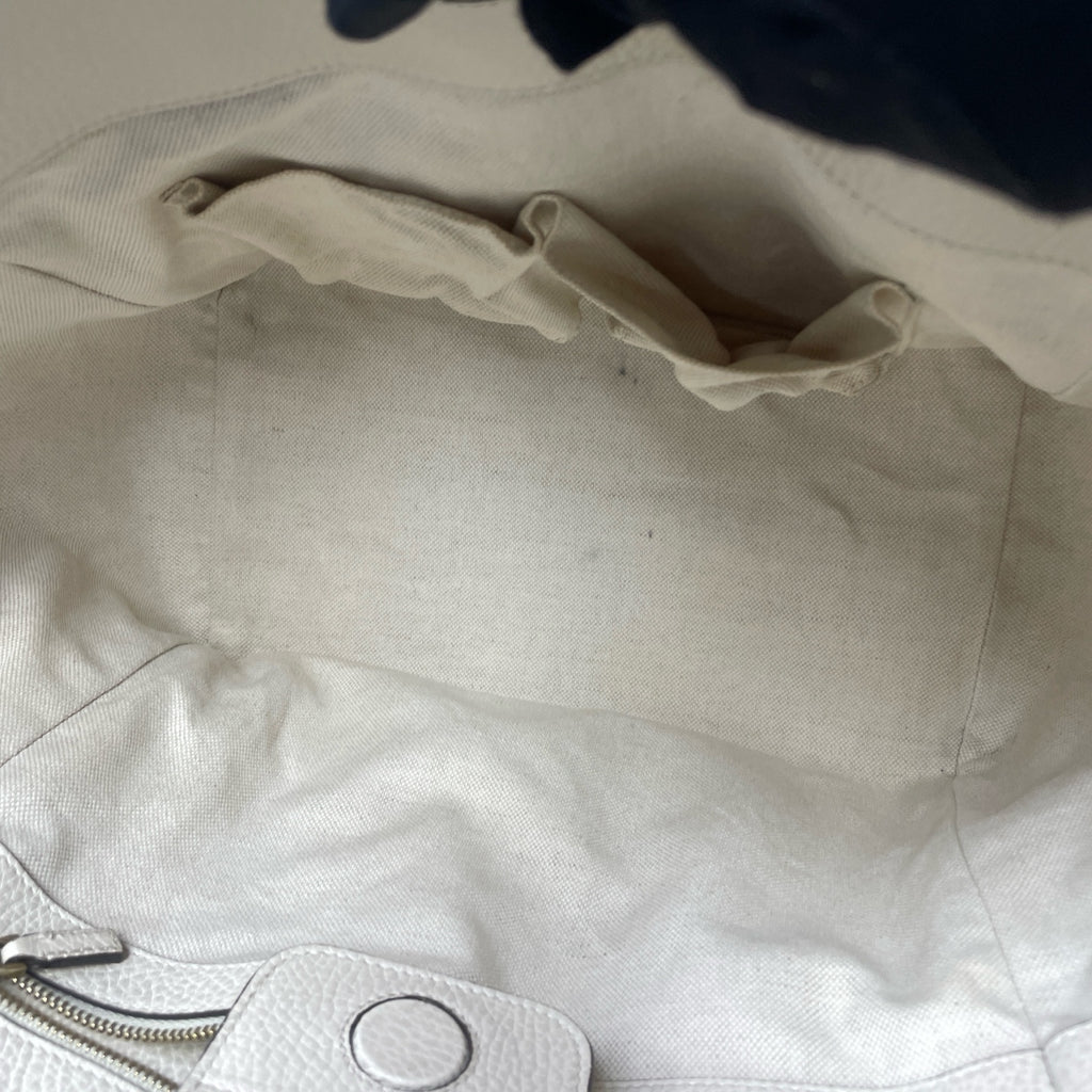 Gucci White Tote