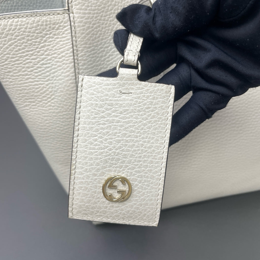 Gucci White Tote