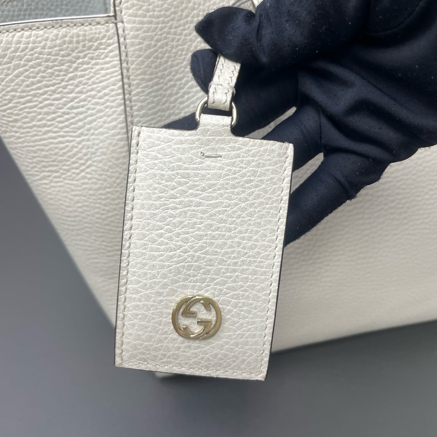 Gucci White Tote