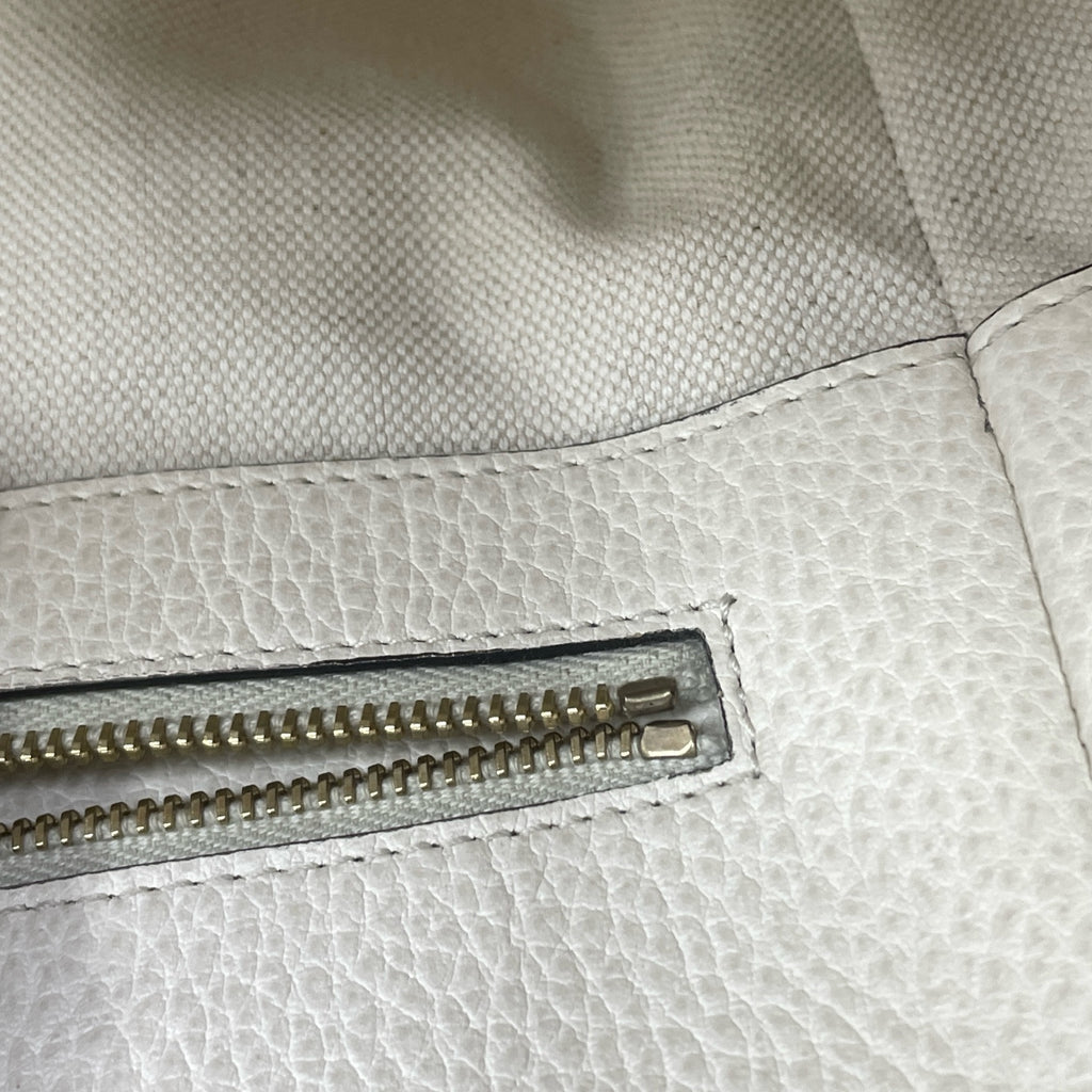 Gucci White Tote