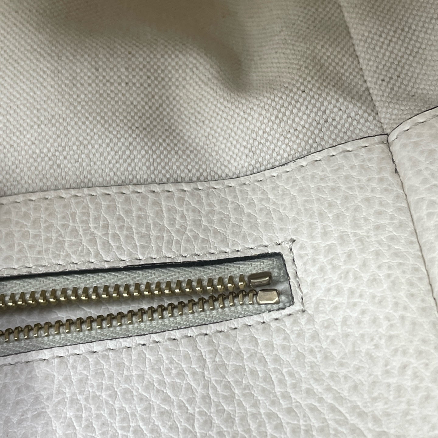 Gucci White Tote