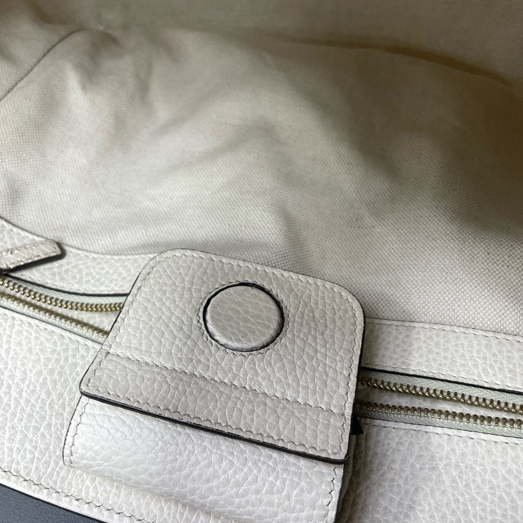Gucci White Tote