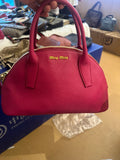 Miu Miu Leather Red Shoulder Bag