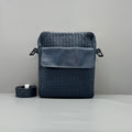 Bottega Veneta Blue Messenger Bag