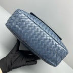 Bottega Veneta Blue Messenger Bag