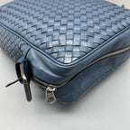 Bottega Veneta Blue Messenger Bag